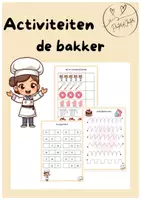 Voorbeeld - Activiteiten - bakker - Voorblad