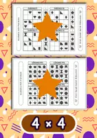 Vorschau - Spiele - Sudoku mit Formen Arbeitsblätter – 600 Logikrätsel mit Lösungen - Seite 1