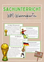 Vorschau - Unterrichtsreihen - Materialpaket - Fußball-WM 2026 - Tippspiel, Wissenskartei, Forscherheft, Spiel - Weltmeisterschaft - Seite 1