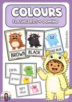 Aperçu - Préparation de séance / Séance complète - Colours (Flashcards + Domino) - Page de couverture