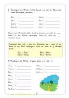 Vorschau - Arbeitsblätter - Wörter verlängern - Auslautverhärtung Klasse 2 / 3 - Seite 2
