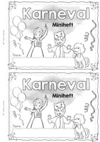 Vorschau - Arbeitsblätter - Fasching / Karneval Miniheft 1. Klasse - Lesen, Schreiben, Rechnen | Deutsch Mathe Klasse 1 | Lernheft, Arbeitsblätter - Seite 2
