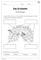 Vorschau - Arbeitsblätter - Arbeitsblätter & Hefteinträge: Orchester & -Instrumente - Seite 2