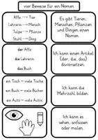 Vorschau - Arbeitsblätter - 4 Beweise für ein Nomen - Legematerial und Arbeitsblatt - Seite 3