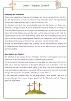 Vorschau - Arbeitsblätter - Ostern - Wann ist Ostern? - Seite 1