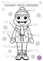 Vista previa - Hojas de trabajo - FROGGY GETS DRESSED WORKSHEET - Portada