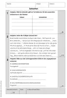 Vorschau - Klassenarbeiten - Satzarten: Lernzielkontrolle (Differenziert) - Seite 2