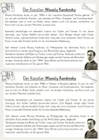 Vorschau - Arbeitsblätter - Wassily Kandinsky Infotext & Arbeitsblatt - Seite 1