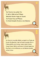 Vorschau - Spiele - Sachtexte Wald und Waldtiere: Leserätsel - Seite 3