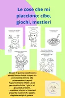anteprima - Giochi - Disegni da colorare: le cose che amo fare. - Pagina di copertina