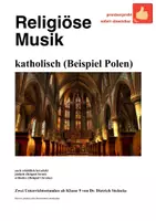 Vorschau - Unterrichtsreihen - Religiöse Musik: katholisch (Polen) - Deckblatt