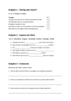 Vorschau - Arbeitsblätter - Arbeitsblatt Arbeiten mit Kunststoff (mit Lösung) - Deckblatt