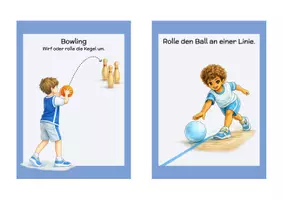 Vorschau - Fördermaterial/Inklusion - Stationskarten Bälle - Rollen, Werfen, Fangen & Prellen | Sport & Motorik Grundschule - Seite 2