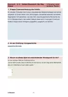 Vorschau - Arbeitsblätter - Eisenreich: Der Weg hinaus (Materialien zum Unterricht) - Deckblatt