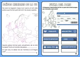 Vista previa - Hojas de trabajo - QUÈ ÉS PER A MI LA UNIÓ EUROPEA? - página 2