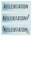 Vorschau - Poster - Ausleihstation - Bildkarte/ Aushang - Seite 2