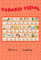 Vista previa - Refuerzo / NEE / Materiales de apoyo - HORARIO VISUAL CON PICTOGRAMAS PARA CASA - Portada