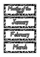 Προεπισκόπηση - Φύλλα εργασίας - Months of the year. Seasons. Students’ birthdays. Classroom decoration - Εξώφυλλο