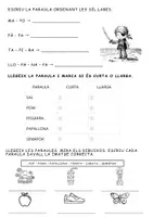 Vista previa - Hojas de trabajo - JUGUEM AMB LES PARAULES - página 2