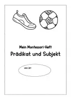 Vorschau - Arbeitsblätter - Montessori: Satzglieder bestimmen mit dem Satzstern. Thema: Fußball - Seite 1
