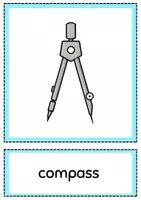 Vorschau - Bildkarten - SCHOOL - PICTURE & WORD CARDS (Englisch Wort- und Bildkarten) - Seite 1