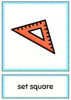 Vorschau - Bildkarten - SCHOOL - PICTURE & WORD CARDS (Englisch Wort- und Bildkarten) - Seite 2