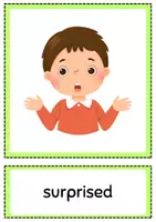 Vorschau - Bildkarten - EMOTIONS/FEELINGS - PICTURE & WORD CARDS (Englisch) - Seite 1
