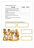 Vorschau - Stundenentwürfe - Der Bau der Pyramiden im Alten Ägypten (Stationen + Arbeitsblatt) - Seite 2