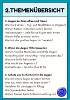 Vorschau - Unterrichtsreihen - XXL Paket - Das Auge - 30 Sachtexte + je 3 Fragen - Seite 2