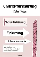 Vorschau - Poster - CHARAKTERISIERUNG - Roter Faden Aushang - Deckblatt