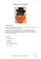 Vorschau - Mal- und Bastelvorlagen - Kunst Fasching, die Tiere feiern Karneval, Grundschule - Seite 3