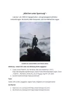Vorschau - Stundenentwürfe - Literatur um 1800 und darüber hinaus - Deckblatt
