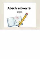 Vorschau - Stationenlernen - Abschreibkartei Mathematik ZR10 & ZR20 (1. Klasse) - Seite 3
