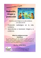 Vista previa - Unidades / Secuencias / Situaciones de Aprendizaje - Sec. didáctica 7º grado - Radiación y seguridad - Portada