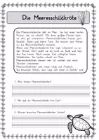 Vorschau - Arbeitsblätter - Meerestiere: Arbeitsheft & Sachtexte - Sachunterricht / Deutsch - Kl. 2 - Seite 3