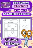 Vorschau - Spiele - Sudoku mit Formen – Bild-Sudoku zum Malen, Ausschneiden & Einkleben - Deckblatt