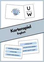 Vorschau - Spiele - Kartenspiel für den Englischunterricht - Deckblatt