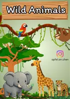 Vorschau - Stundenentwürfe - Wild Animals_Stundenverlaufsplan und Reihentransparenz - Deckblatt
