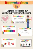 Vorschau - Präsentationen/Tafelbilder - Boomwhackers - Digitale Tafelbilder zur Einführung - Deckblatt