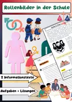 Vorschau - Arbeitsblätter - Rollenbilder in der Schule: Gesellschaft & Unterricht - Deckblatt