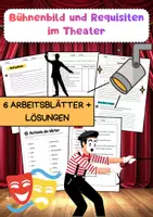 Vorschau - Arbeitsblätter - Bühnenbild und Requisiten im Theater - Deckblatt