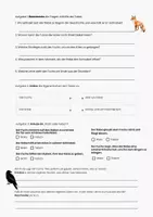 Vorschau - Arbeitsblätter - Fabel - Der Fuchs und der Rabe - Seite 1