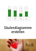 Vorschau - Arbeitsblätter - Säulendiagramme und Balkendiagramme erstellen (Grundschule) - Deckblatt