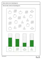 Vorschau - Arbeitsblätter - Säulendiagramme und Balkendiagramme erstellen (Grundschule) - Seite 2