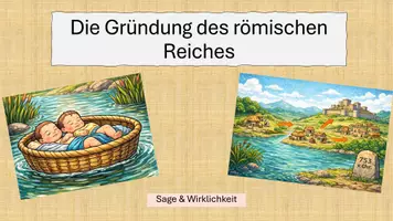 Vorschau - Stundenentwürfe - Die Gründung des römischen Reiches - Deckblatt