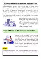 Vorschau - Arbeitsblätter - Haushaltsgeräte :Energieeffizienz, Sicherheit & Strom sparen - Seite 1