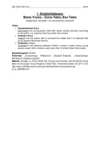 Vorschau - Klassenarbeiten - EF Englisch-Klausur: Being Young (Growing Up, Identity & Jobs) - Seite 1