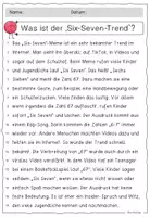 Vorschau - Mal- und Bastelvorlagen - Materialpaket TEXT DER WOCHE / Lesen / Lesetexte / Lesekonferenz - Seite 1