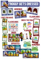 Vorschau - Arbeitsblätter - Dress the frog – Complete Storytime Pack - Seite 2