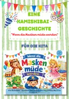 Vorschau - Präsentationen/Tafelbilder - Eine Kamishibai - Geschichte über Fasching für die Kita - Deckblatt
